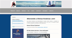 Desktop Screenshot of clinicasoceanicas.com